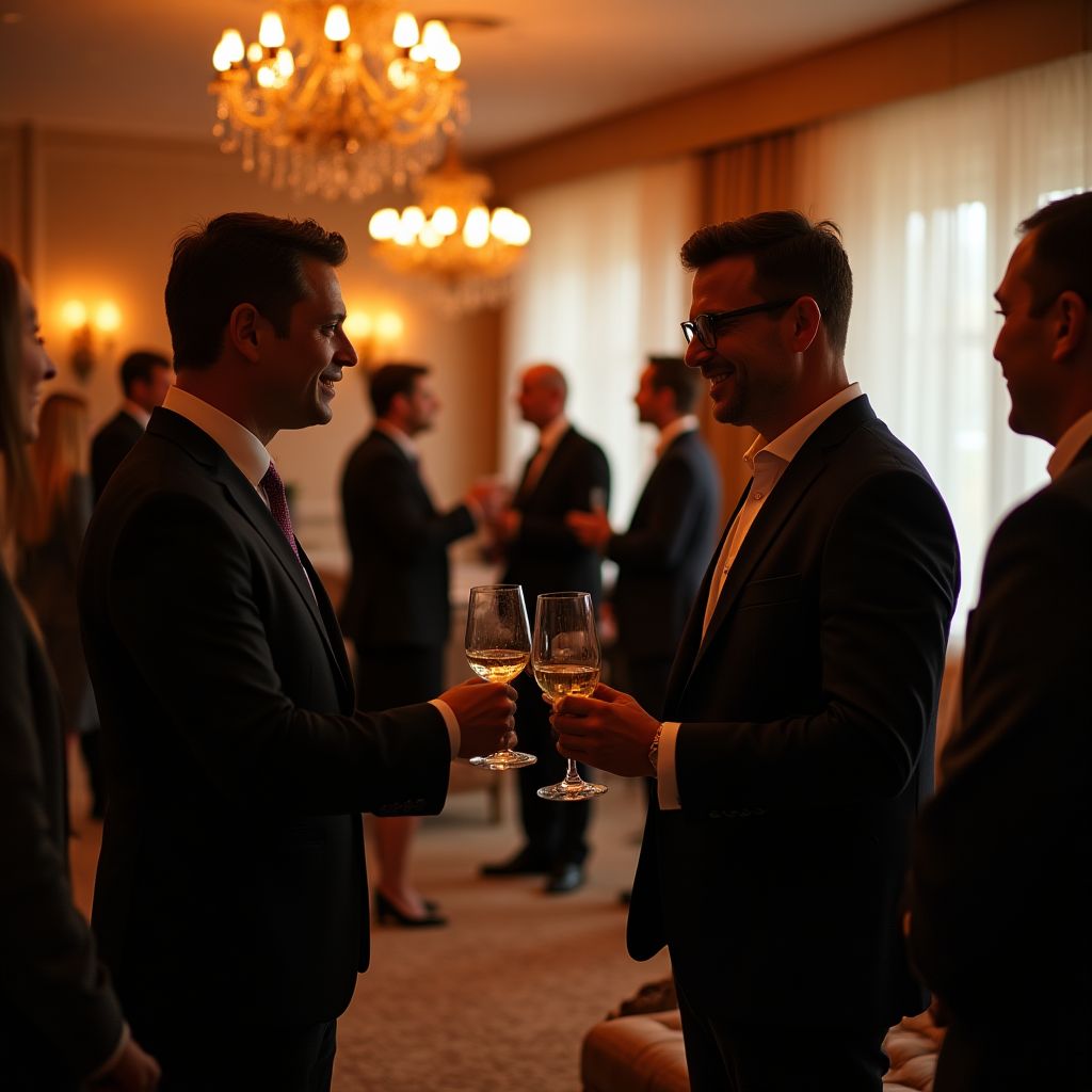 Evento anual de FinConsult con clientes
