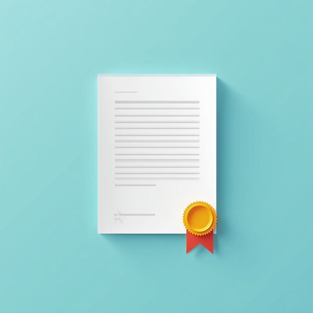 Icono de certificación